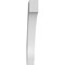 Ekena Millwork 3 1/2-in. W x 22-in. D x 28-in. H Imperial Architectural Grade PVC Knee Brace BRCP035X22X28IMP - alternate 4